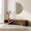 Handcrafted Sculptural Walnut Bench – Mid-Century Modern Wooden Furniture